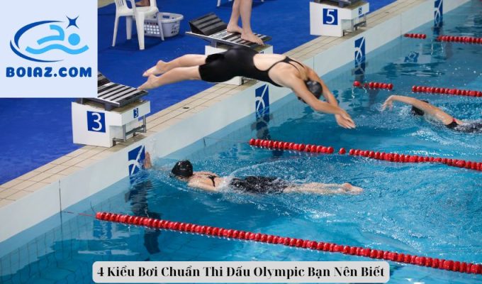 4 Kiểu Bơi Chuẩn Thi Đấu Olympic Bạn Nên Biết